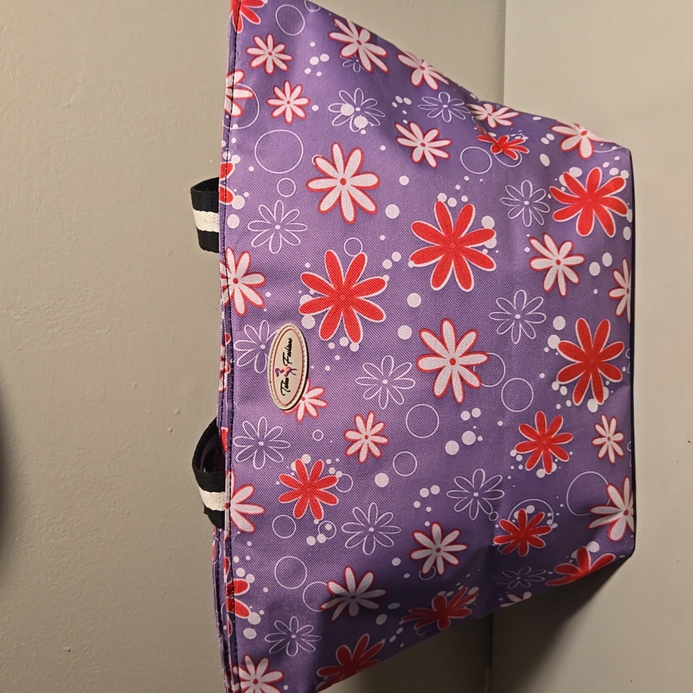 Floral Purple Tote Bag